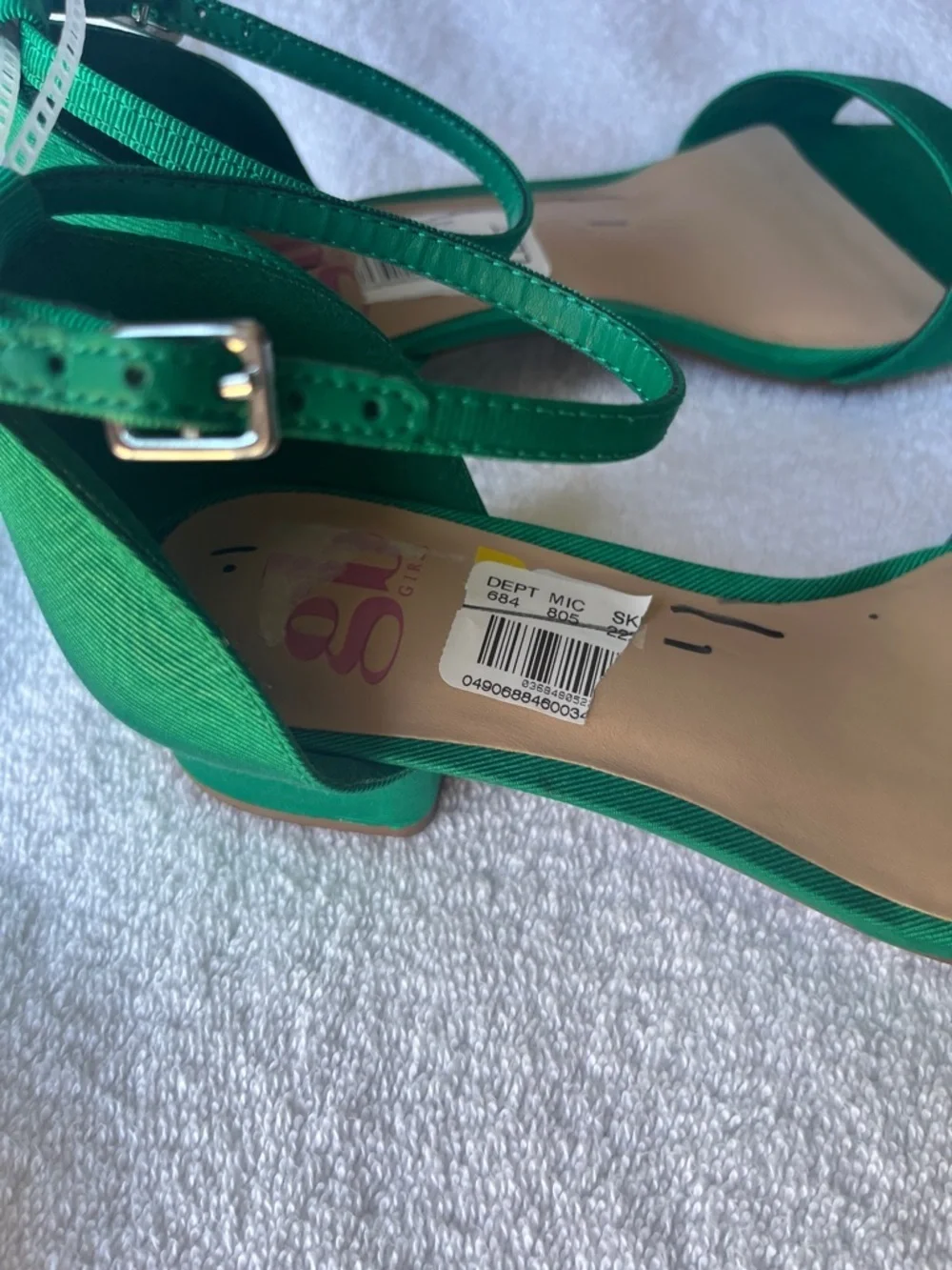 GB girls chic green
